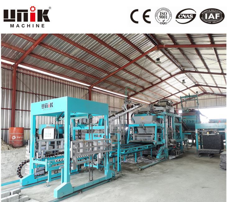 Block Hydraulic စက် interlocking